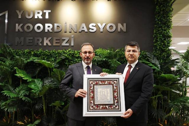 Vali H.Kürşat Kırbıyık Ankara’da Çeşitli Ziyaretlerde Bulundu